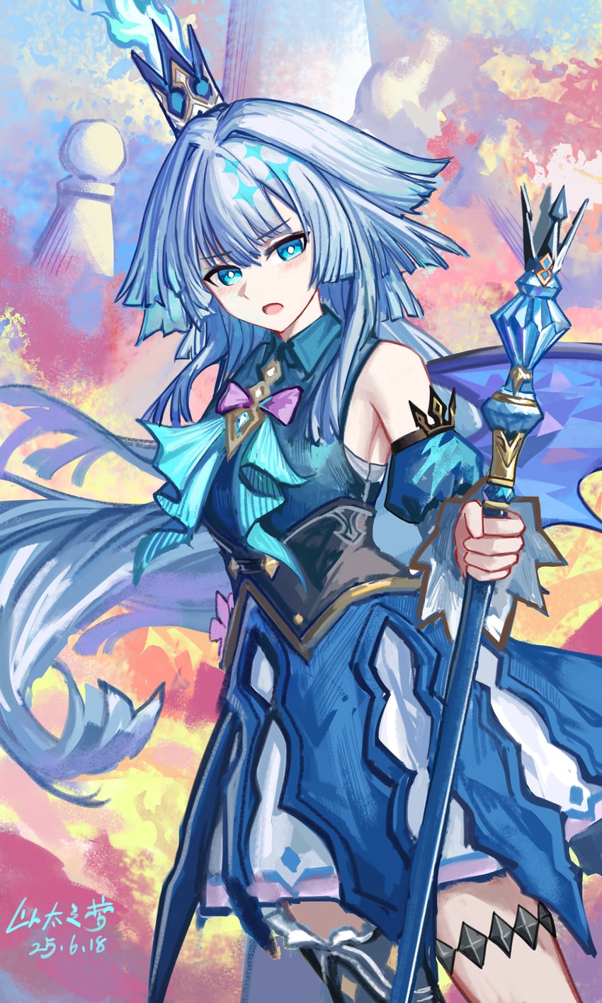cerydra (honkai and 1 more) drawn by yitai_zhi_meng