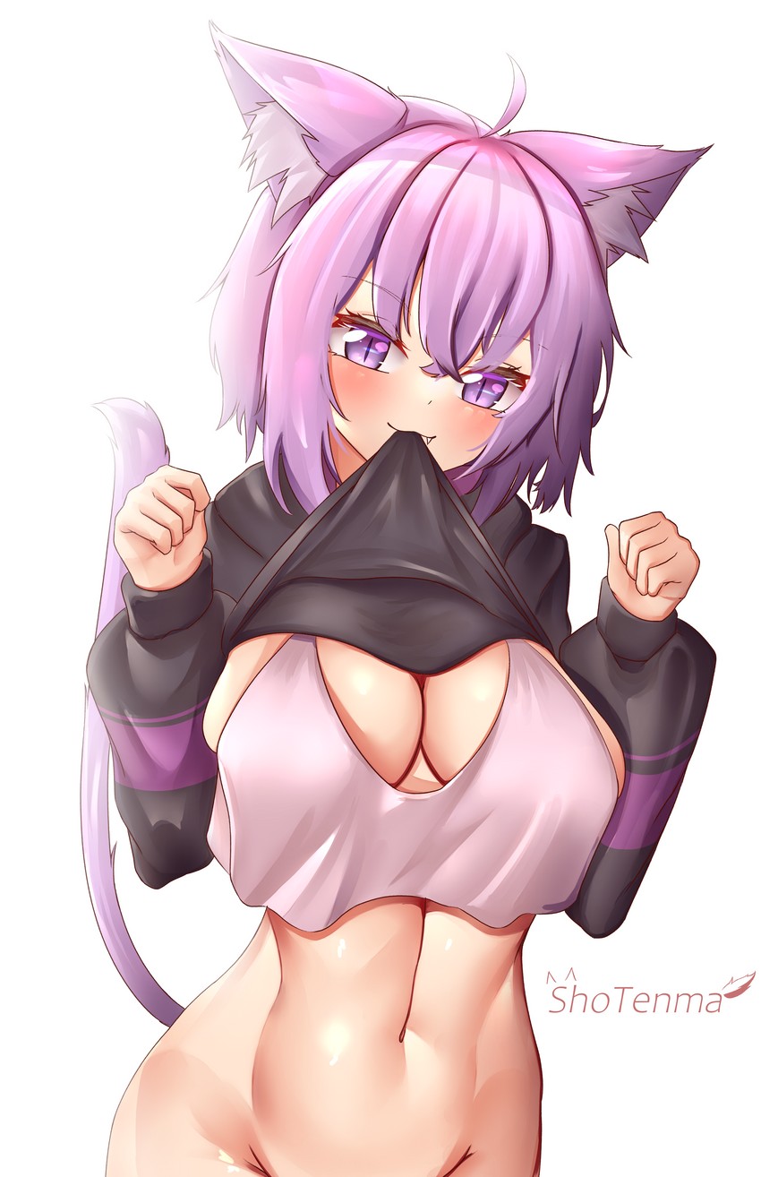 nekomata okayu (hololive) drawn by shotarovt