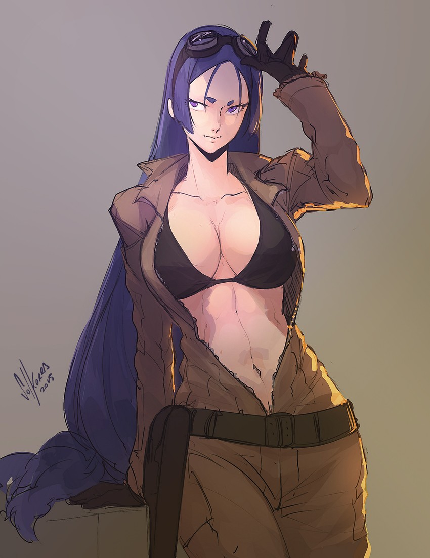 minamoto no raikou and eva (fate and 3 more) drawn by solkorra