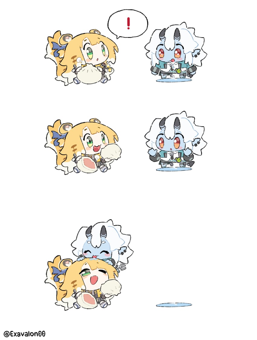 soukaku and ju fufu (zenless zone zero) drawn by sima_(startwitch)