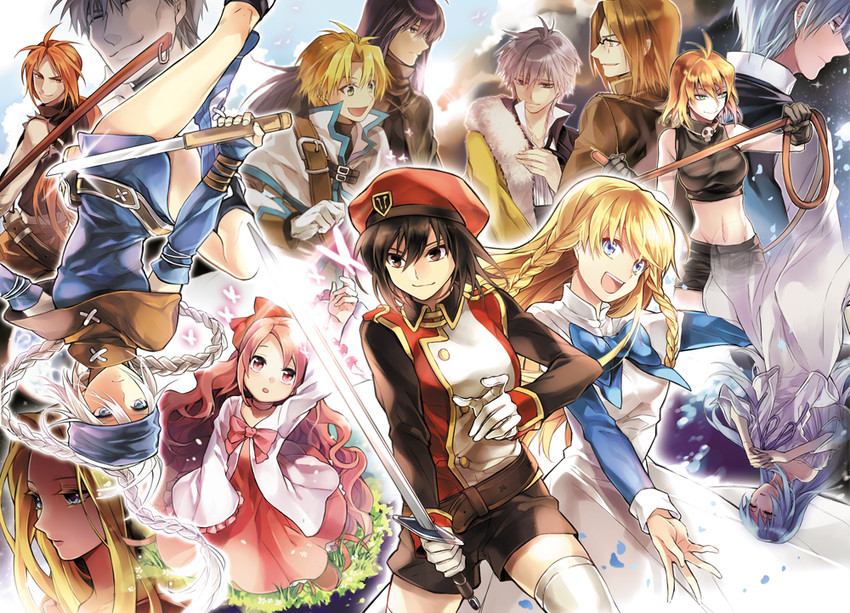 boris jinneman, ispin charles, tichiel juspian, lucian kaltz, benya, and 8 more (tales weaver) drawn by nana0813