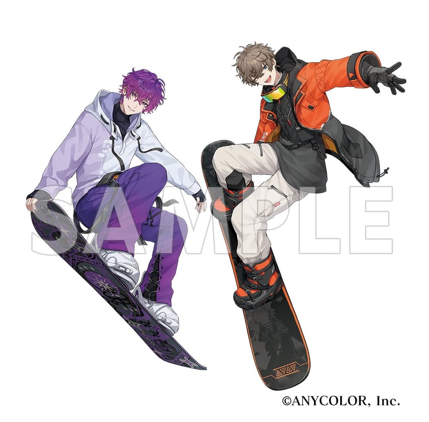 alban knox and uki violeta (nijisanji and 1 more) drawn by saino_misaki