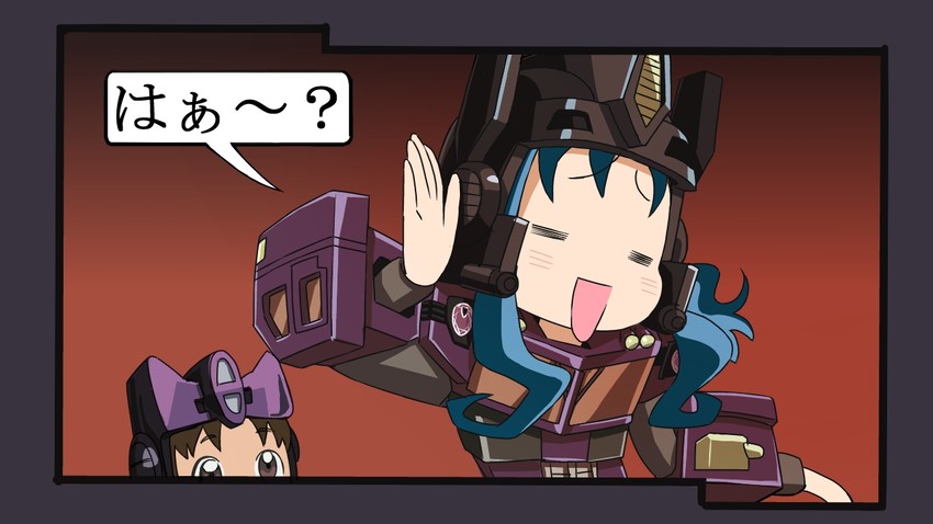kurumi erika, optimus prime, and rodimus (precure and 3 more) drawn by enshirou