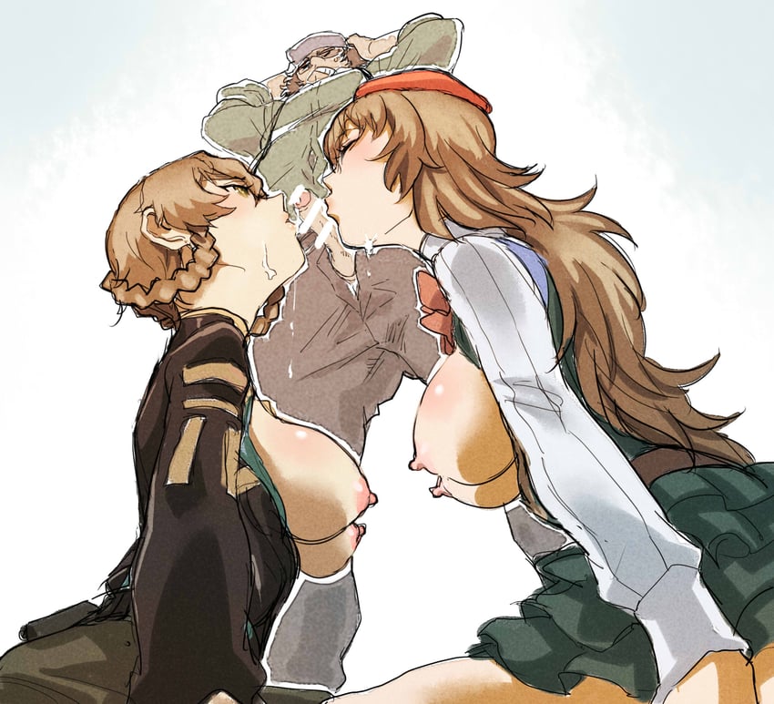 amane suzuha, hashida itaru, and amane yuki (steins;gate and 1 more) drawn by vanishing_tel-o