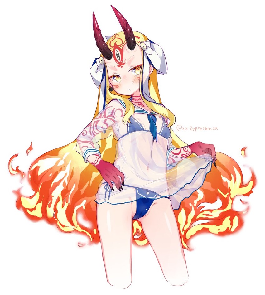 ibaraki douji (fate and 1 more) drawn by kanro_ame_(ameko)