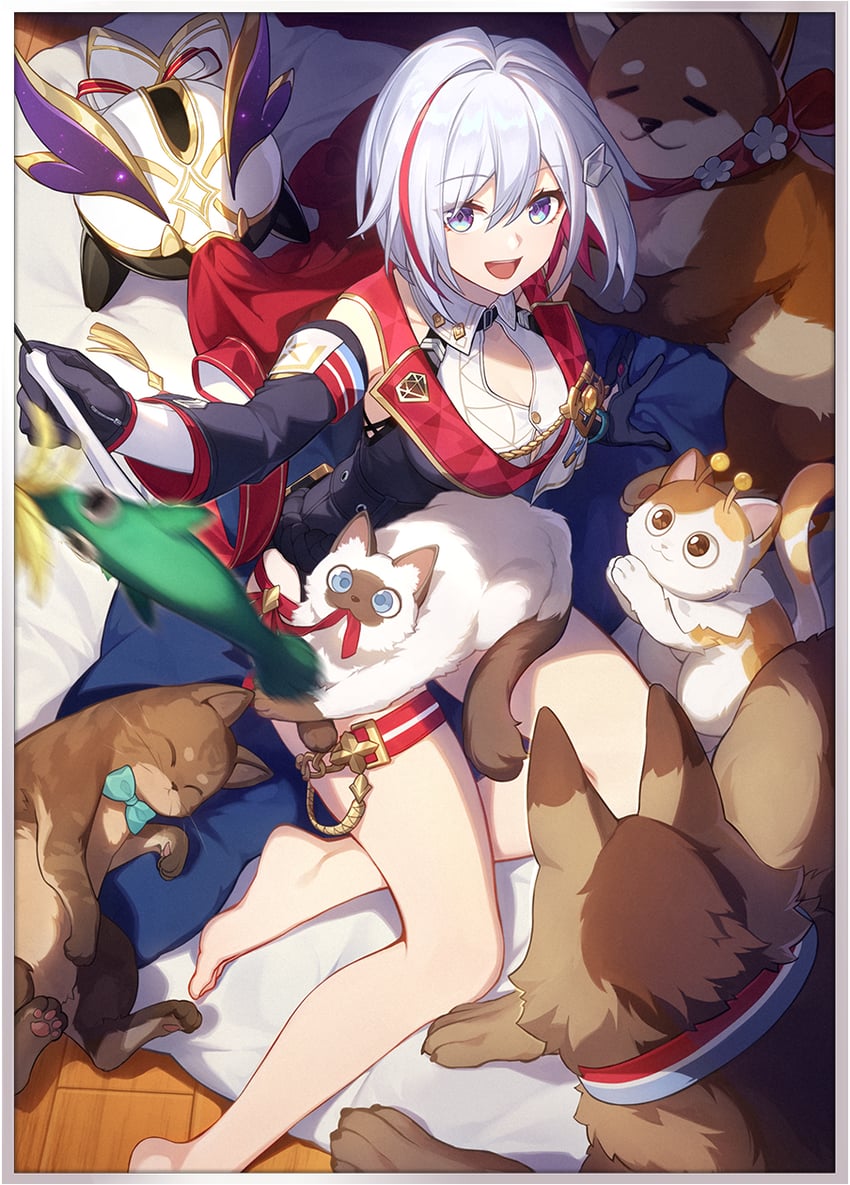 topaz, trotter, numby, and warp trotter (honkai and 1 more)