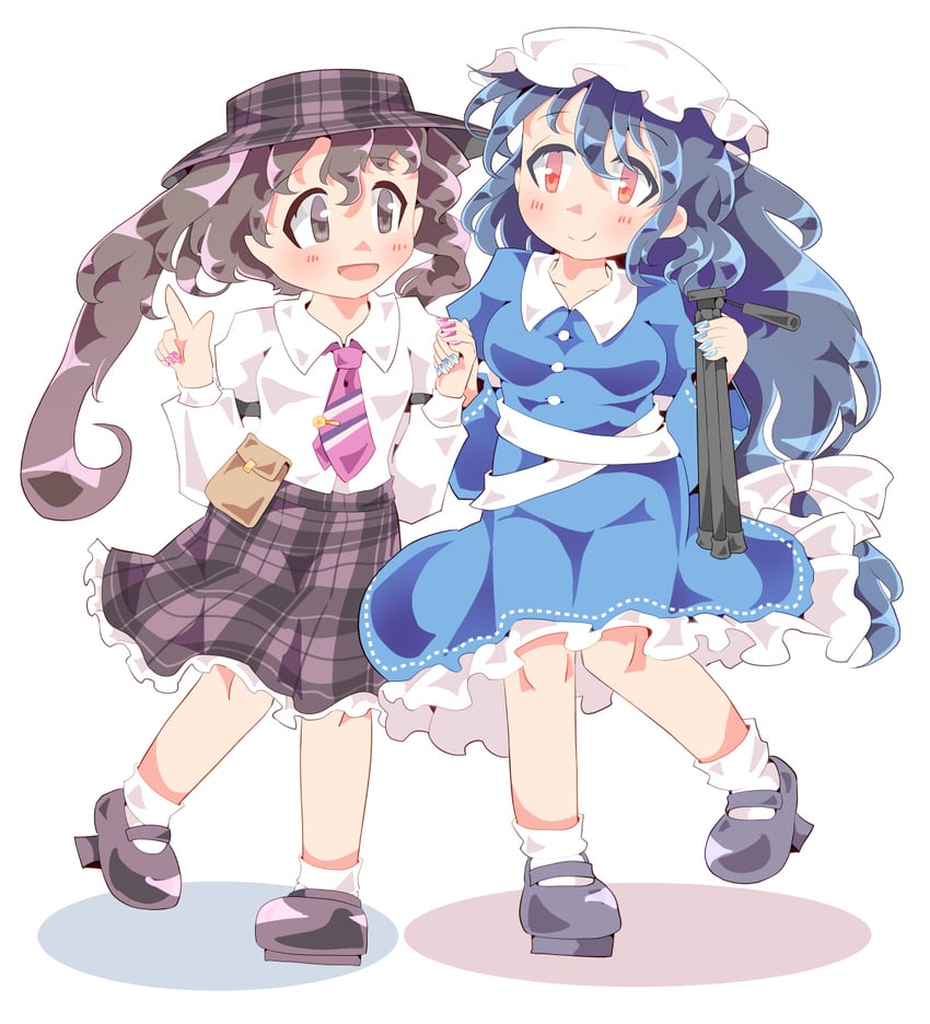 usami renko, maribel hearn, himekaidou hatate, and iizunamaru megumu (touhou) drawn by keikou_ryuudou