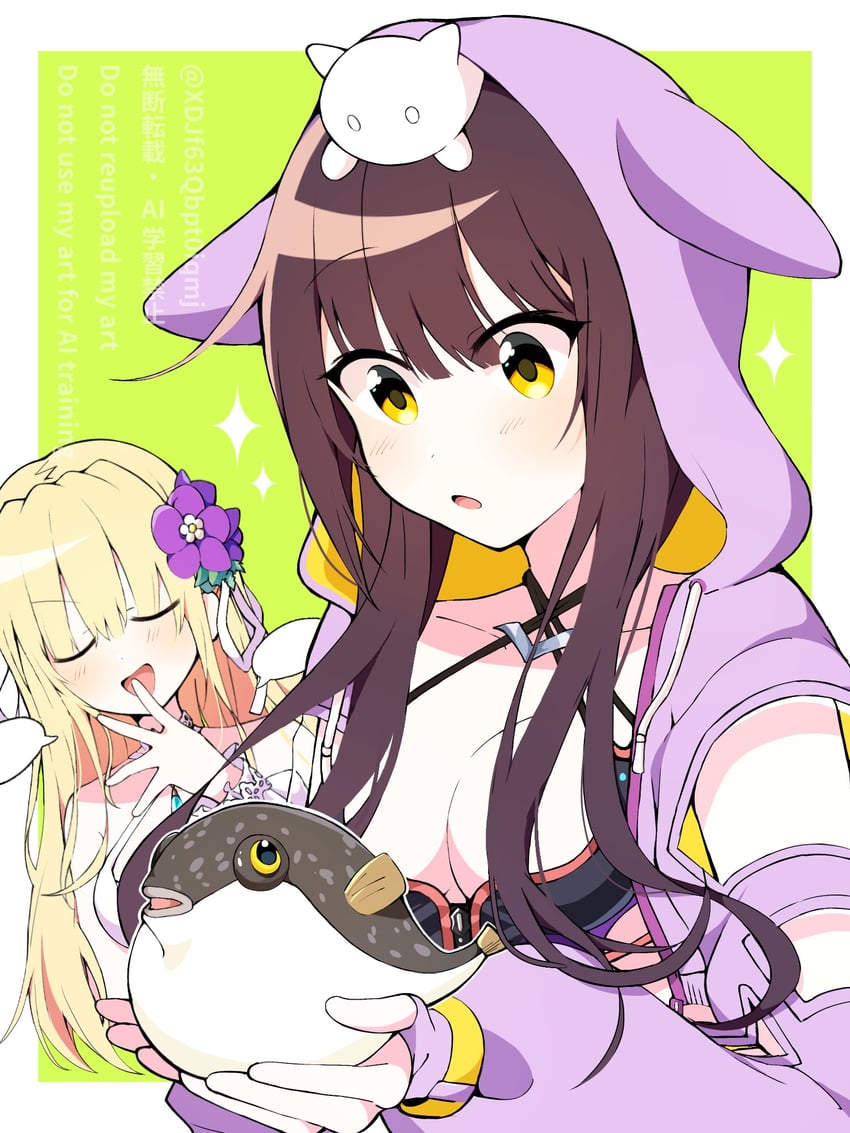 asakura karen and toujou tsukasa (heaven burns red) drawn by xdjf63qbpt0iqmj