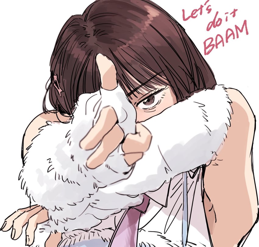 ishii ran (real life and 1 more) drawn by coinme429