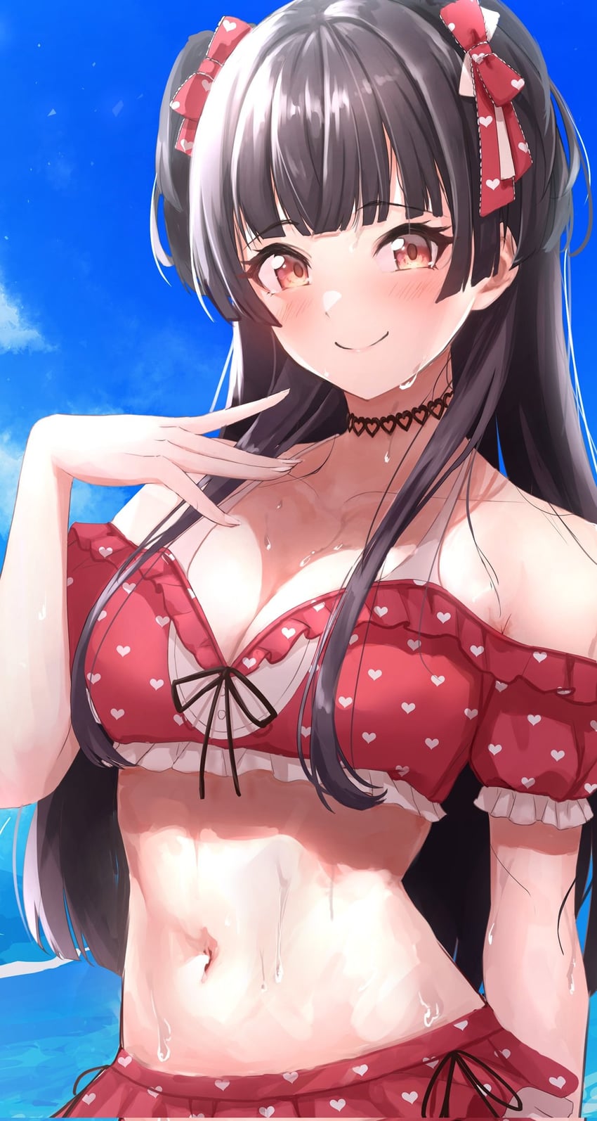 mayuzumi fuyuko (idolmaster and 1 more) drawn by tonguewasabi