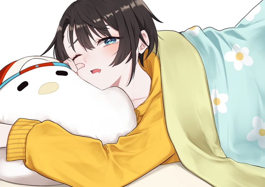 oozora subaru and subaru duck (hololive) drawn by mashiro_io