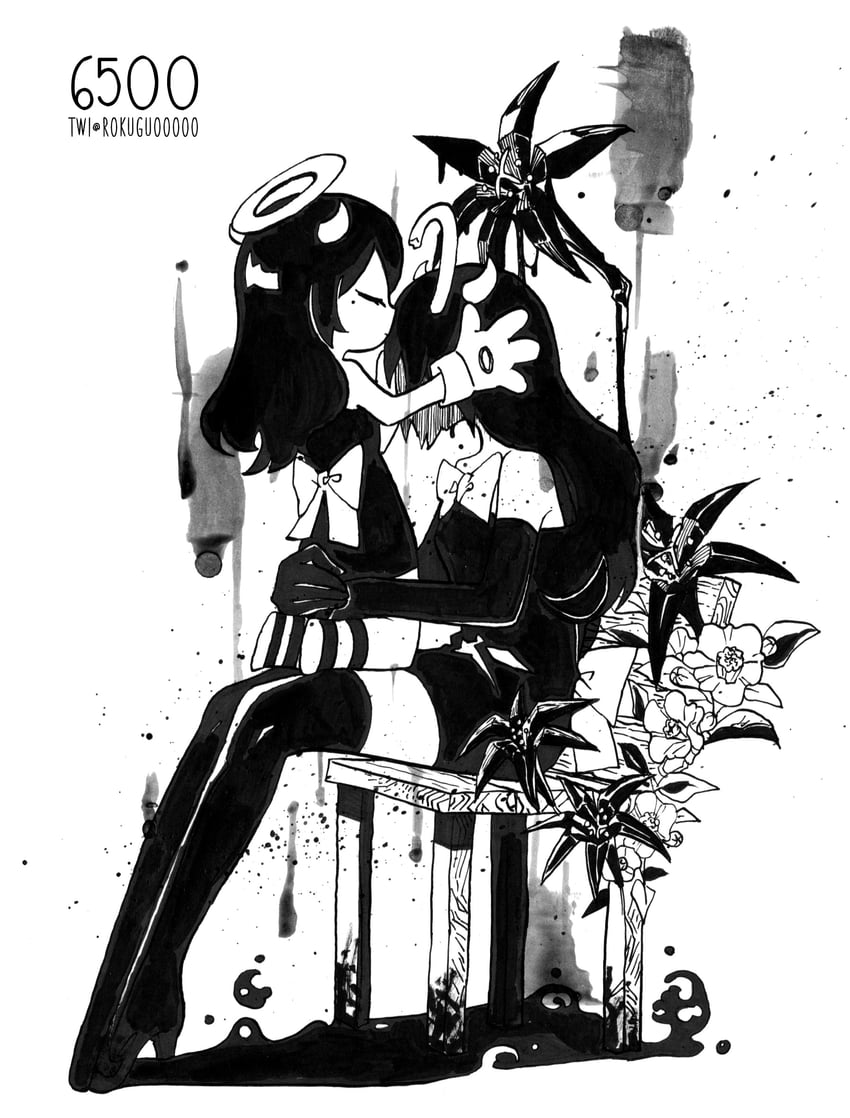 alice angel (bendy and the ink machine) drawn by c_asca