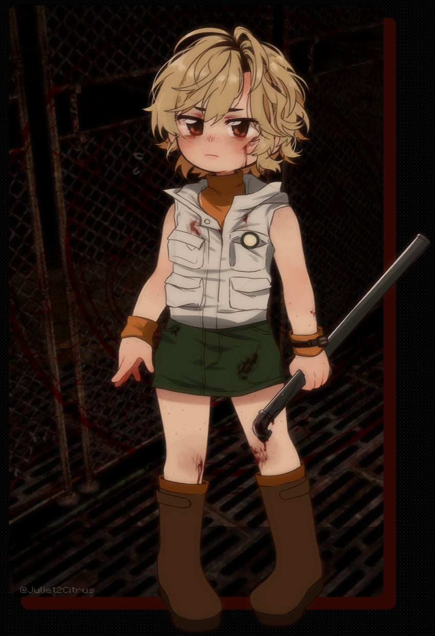 heather mason (silent hill and 1 more) drawn by j2citrus