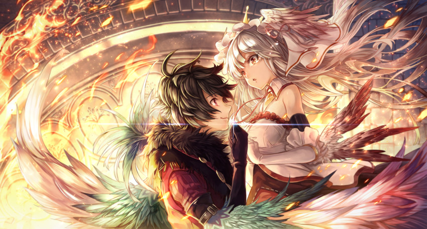 antel and serena (merc storia) drawn by mito_itsuki