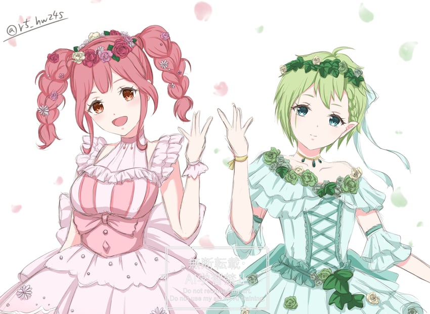 makina nakajima and reina prowler (macross and 1 more) drawn by ringo_(r5_hw24s)