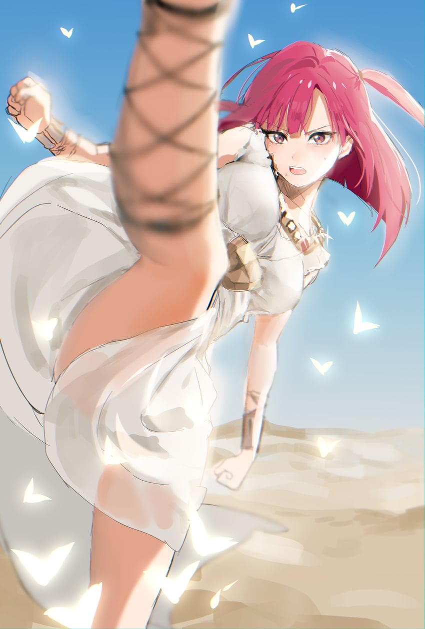 morgiana (magi the labyrinth of magic) drawn by sinomi