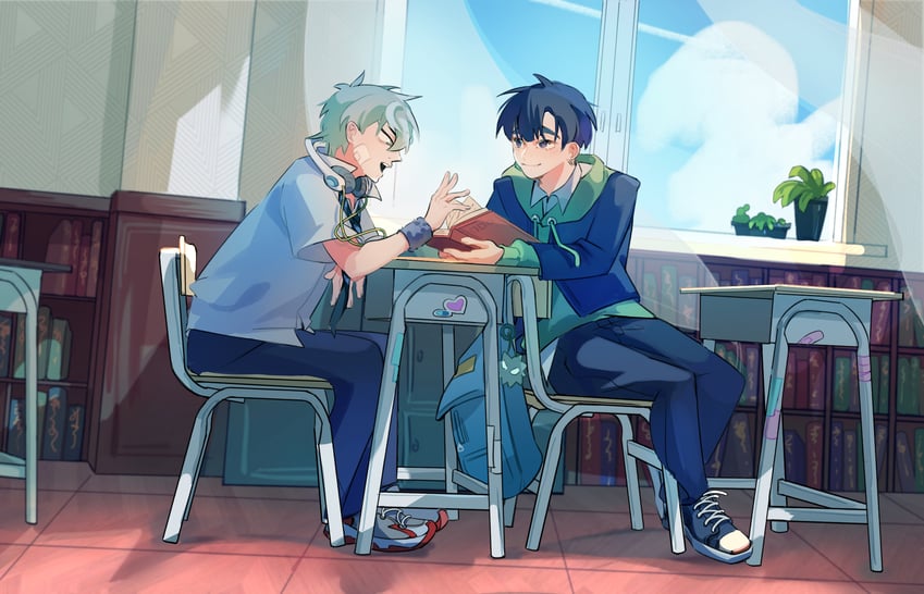 till and ivan (alien stage) drawn by yan_wei001
