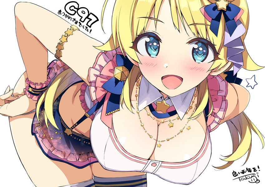 hachimiya meguru (idolmaster and 1 more) drawn by ootomo_takuji