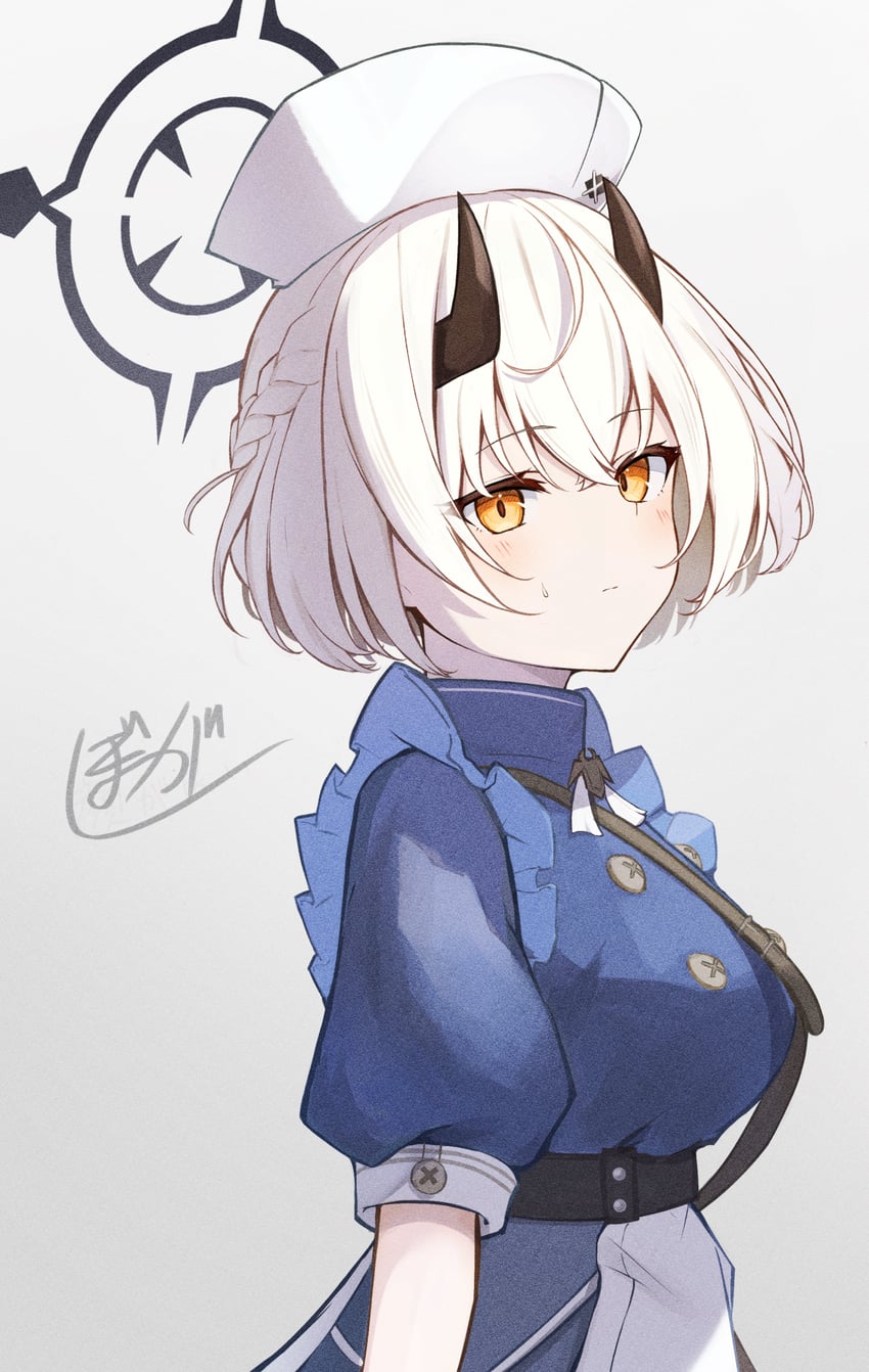 sena (blue archive) drawn by bougashi