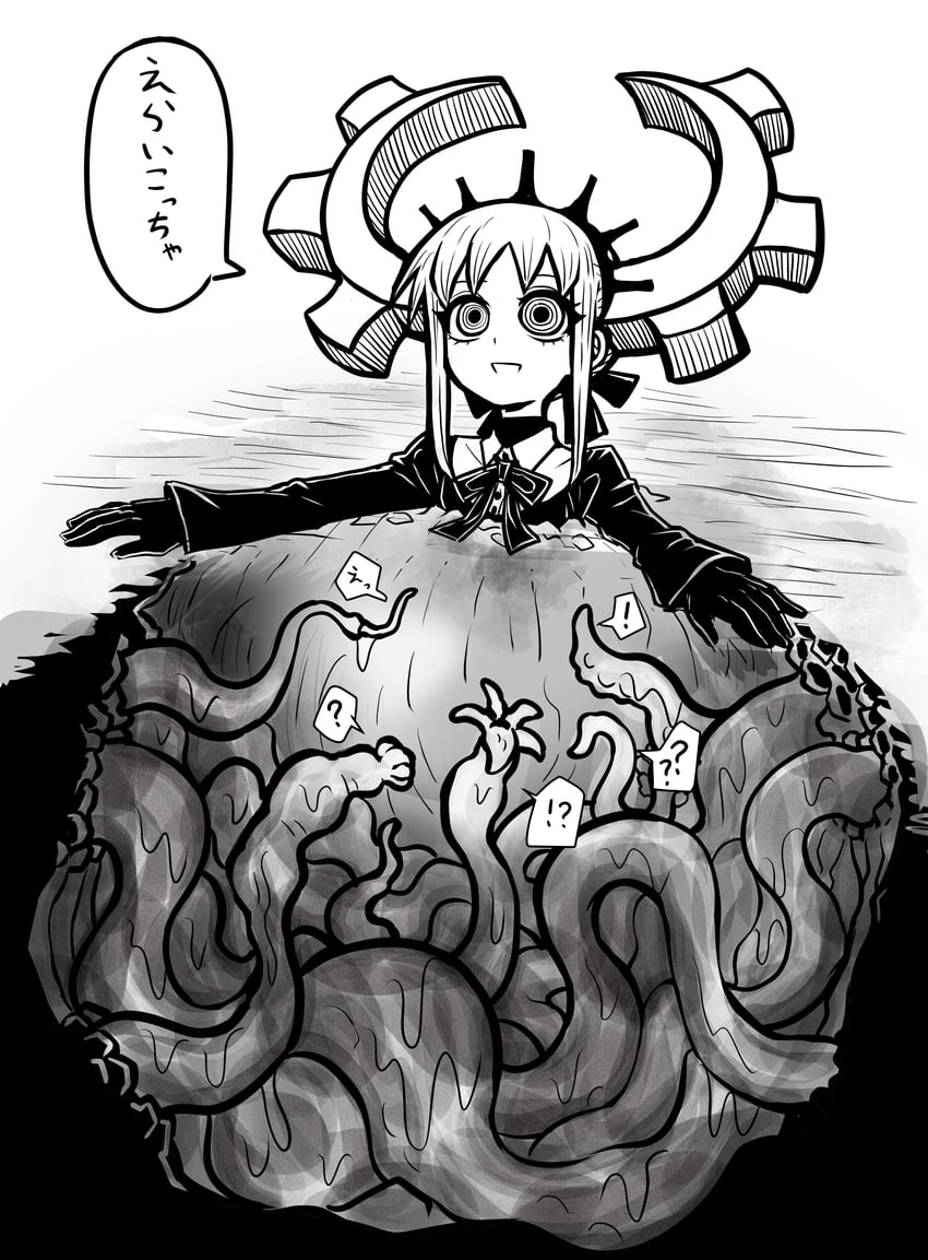 deus ex maki-chan (original) drawn by nazo_no_diaboro