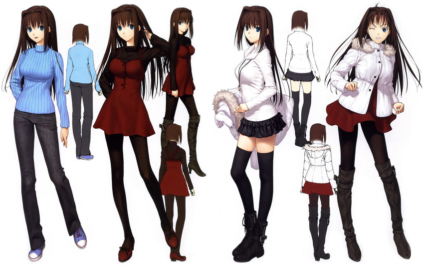 aozaki aoko (mahou tsukai no yoru) drawn by koyama_hirokazu