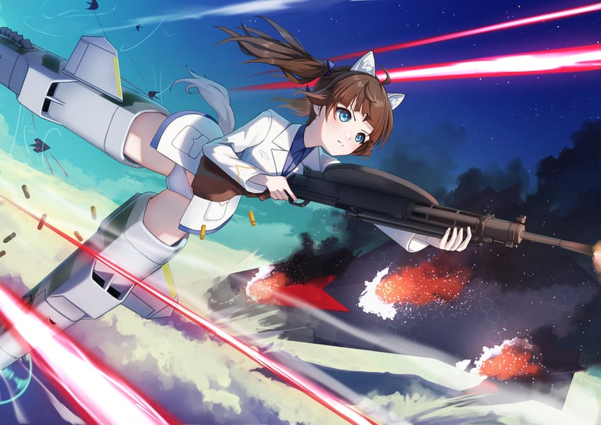 neuroi and georgette lemare (world witches series and 1 more) drawn by tks_(526tks)