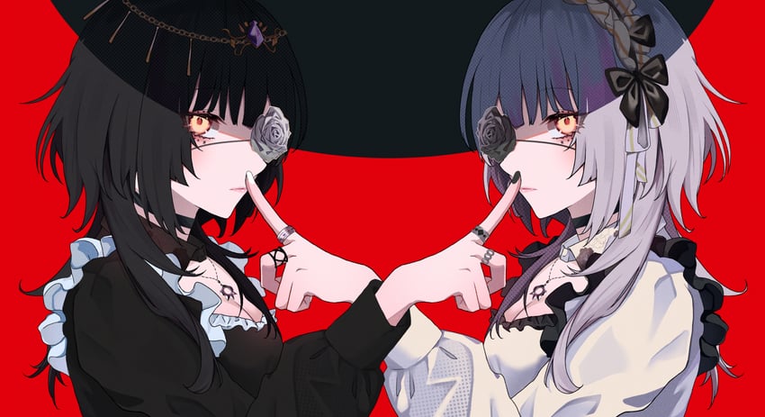 shiori novella (hololive and 2 more) drawn by higeji_(higeji404)