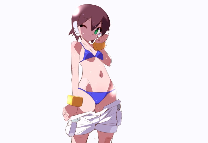 aile (mega man and 1 more) drawn by kaidou_zx