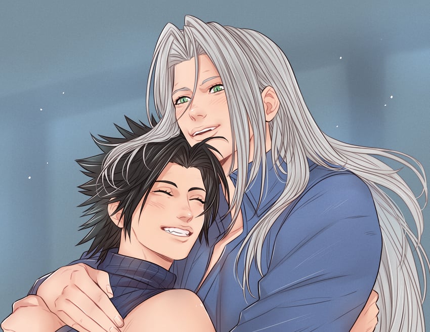 sephiroth and zack fair (final fantasy and 2 more) drawn by crylin6