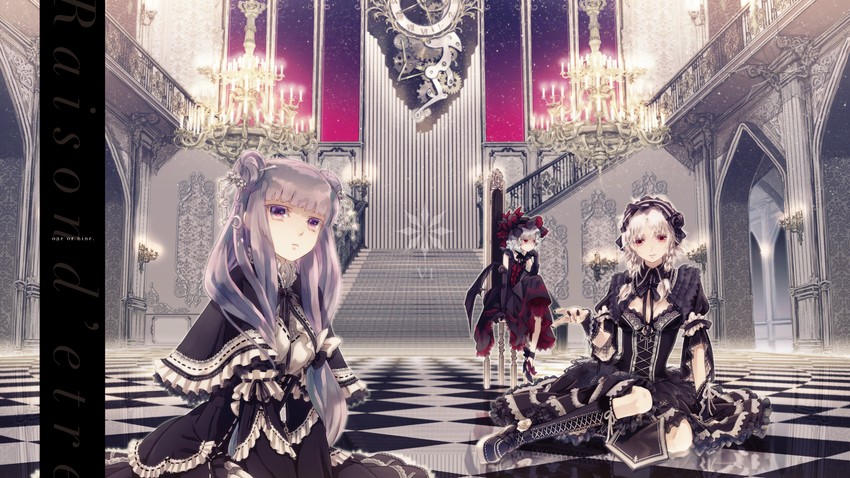 remilia scarlet, izayoi sakuya, and patchouli knowledge (touhou and 1 more) drawn by miyuki_ruria