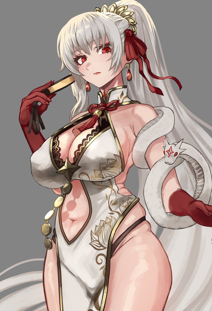durga (fate and 1 more) drawn by shibao_aoyama