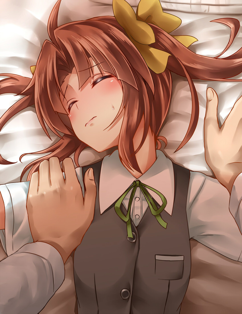 admiral and kagerou (kantai collection) drawn by kamelie