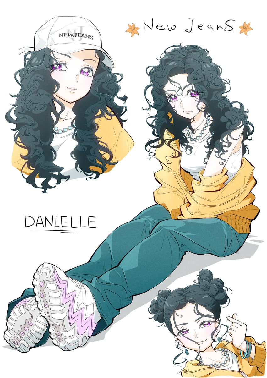 danielle (real life and 1 more) drawn by itaoka1