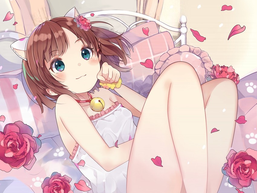 maekawa miku (idolmaster and 1 more) drawn by hanakanzarashi