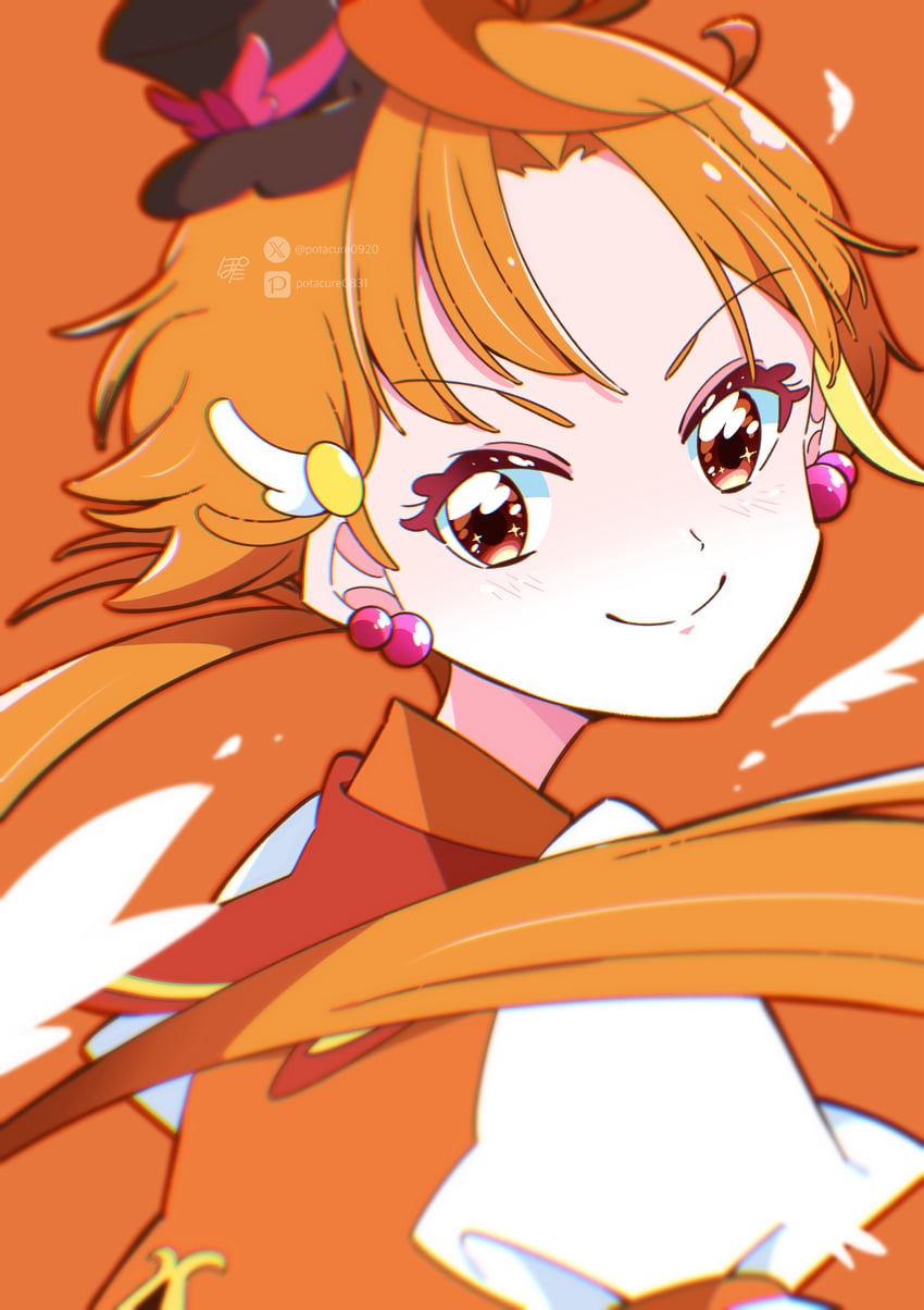 yuunagi tsubasa and cure wing (precure and 1 more) drawn by potacure