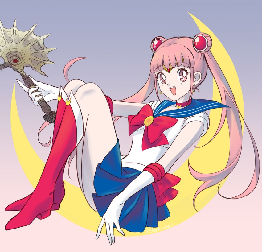 sailor moon and hilda valentine goneril (fire emblem and 2 more) drawn by mlr2004