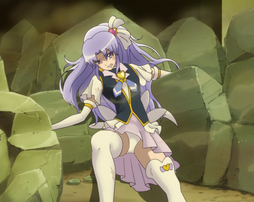 hikawa iona and cure fortune (precure and 1 more)