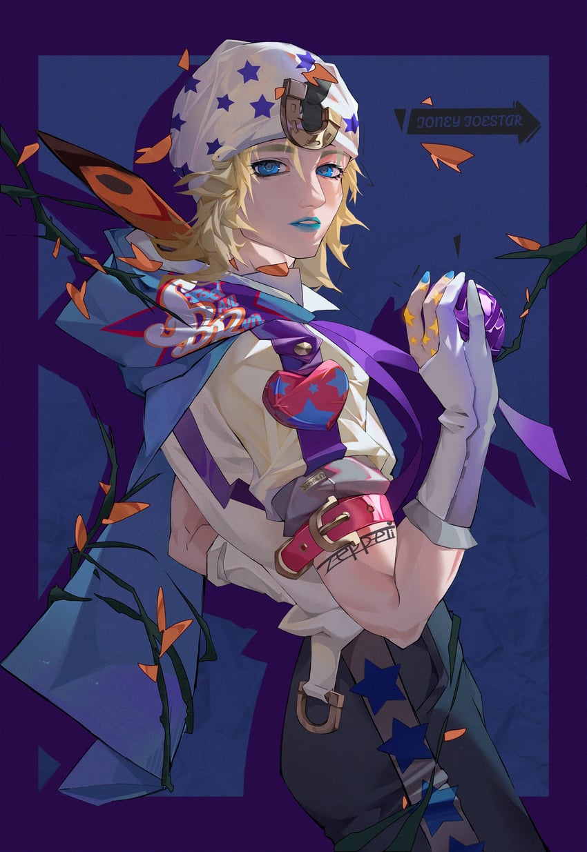 johnny joestar (jojo no kimyou na bouken and 1 more) drawn by ananbro
