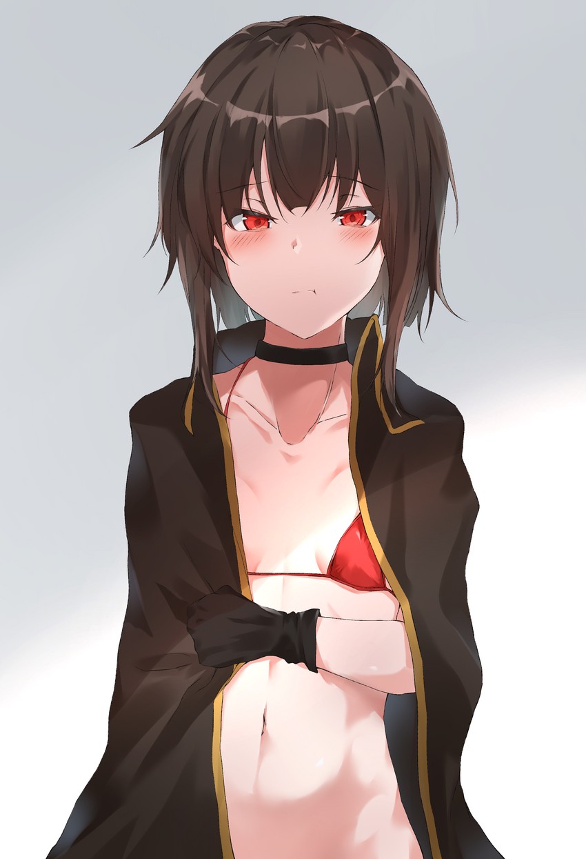 megumin (kono subarashii sekai ni shukufuku wo!) drawn by yuki_maccha_(yukimattya10)