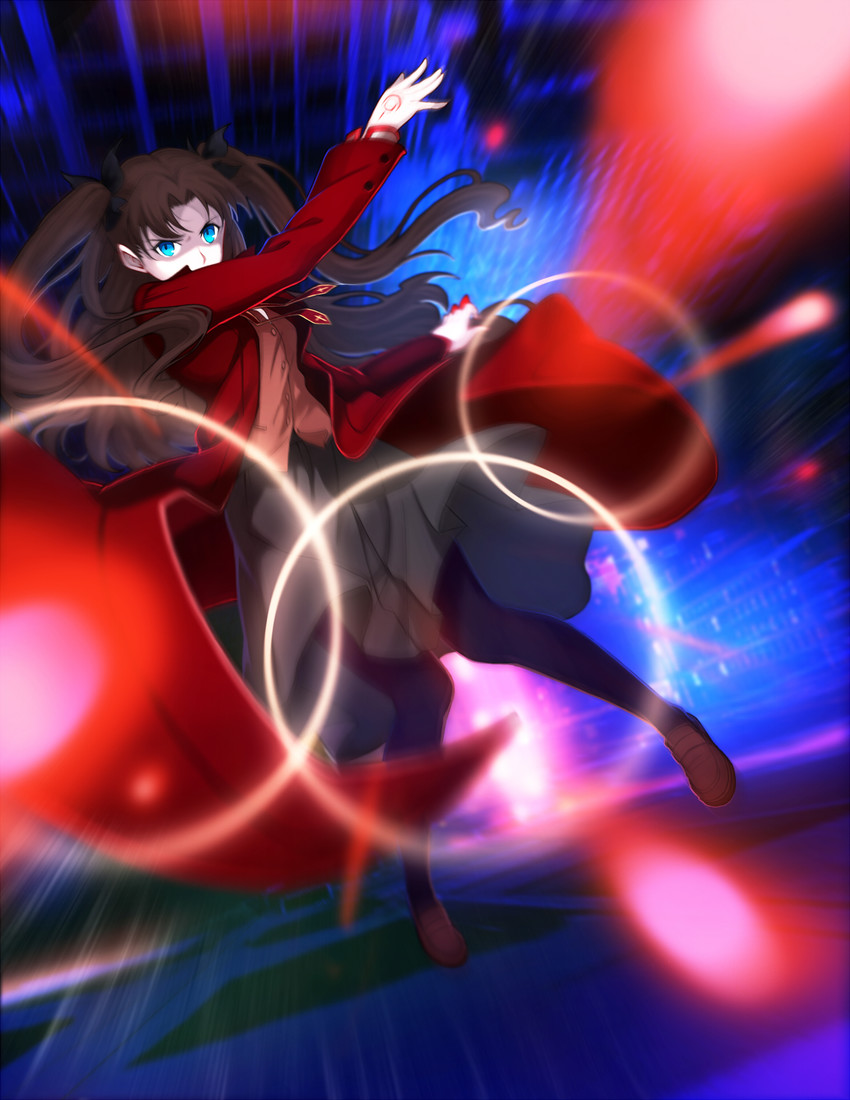 tohsaka rin (fate and 1 more) drawn by sola7764