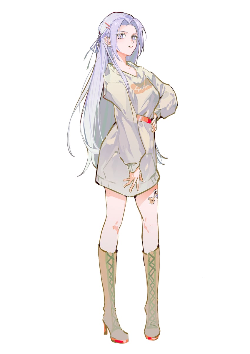 edelgard von hresvelg (fire emblem and 1 more) drawn by mo_(ine_mao)