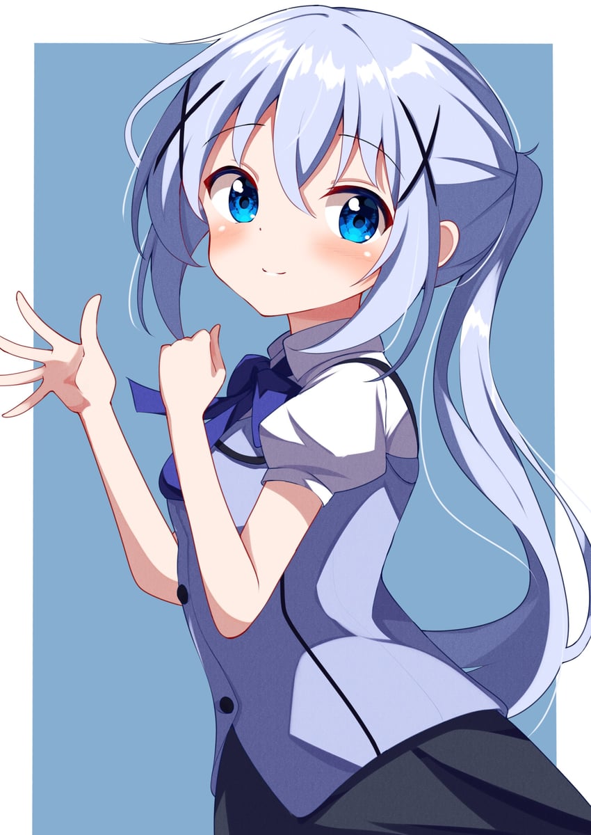 kafuu chino (gochuumon wa usagi desu ka?) drawn by kabocya_na