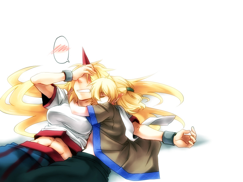 mizuhashi parsee and hoshiguma yuugi (touhou) drawn by re_ghotion