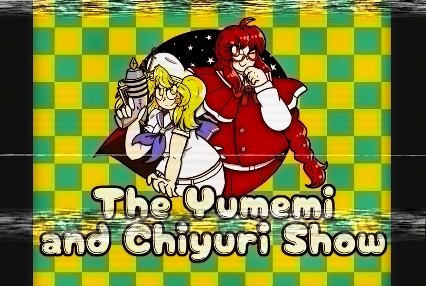 okazaki yumemi and kitashirakawa chiyuri (touhou and 1 more) drawn by glitter-clams