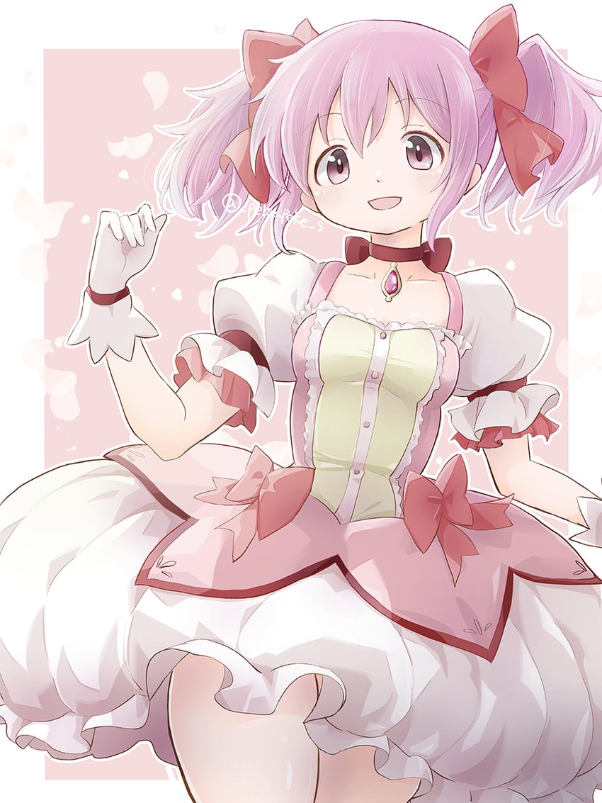 kaname madoka (mahou shoujo madoka magica) drawn by peke_peke_s