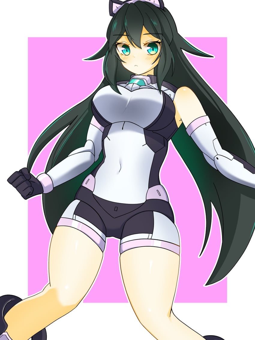 hoshino fumina, may, and fumina avatar (gundam and 3 more) drawn by juice_(jule_tyaojule)