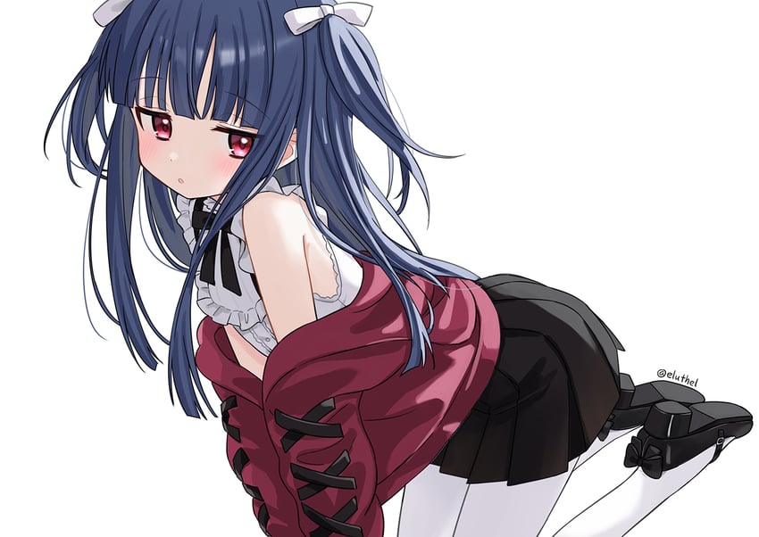 sajo yukimi (idolmaster and 1 more) drawn by eluthel