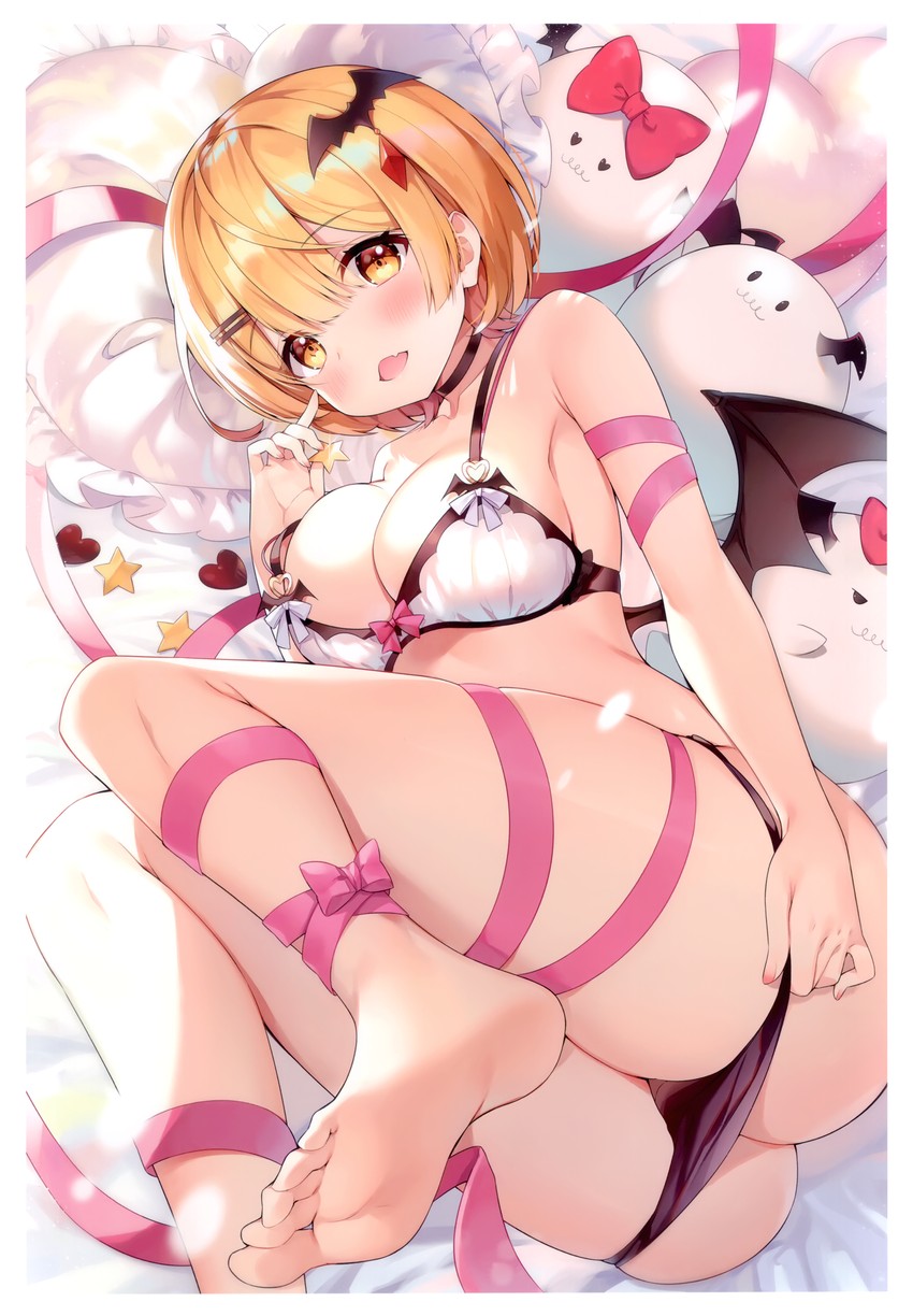 yozora mel and obake-chan (hololive) drawn by ayamy