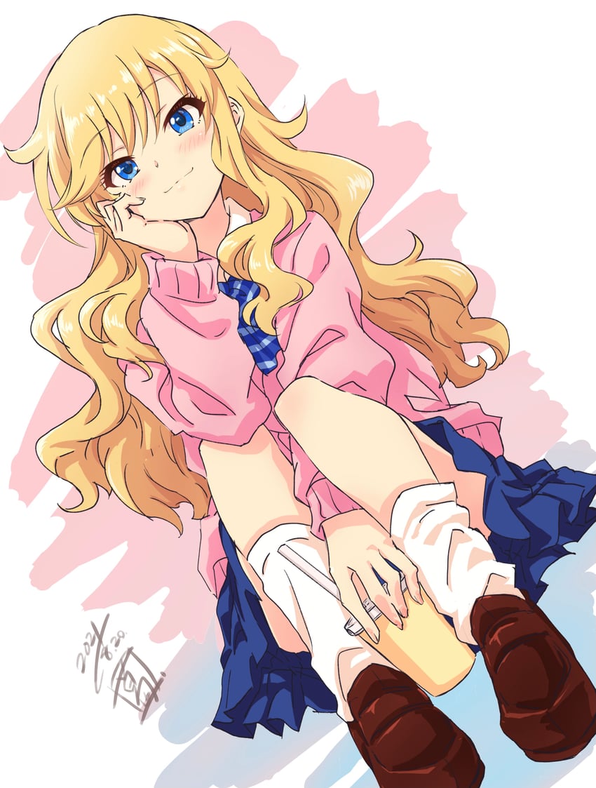 ohtsuki yui (idolmaster and 2 more) drawn by sekiya_kuzuyu