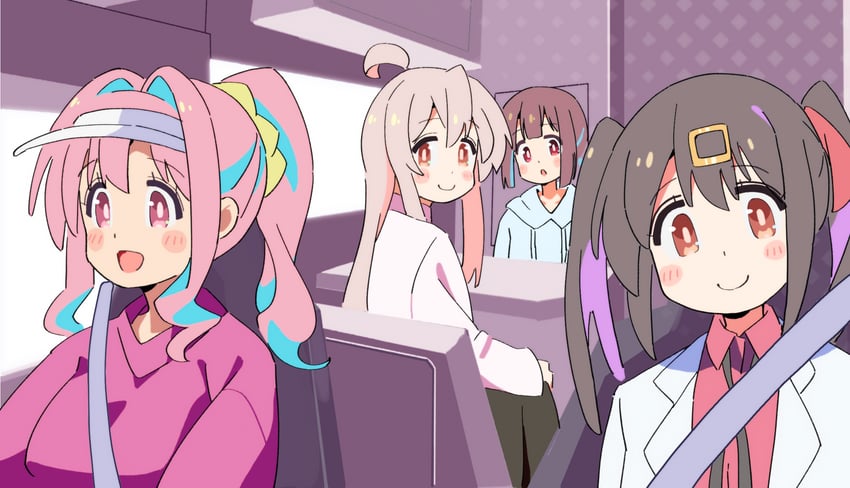 oyama mahiro, oyama mihari, hozuki momiji, and hozuki kaede (onii-chan wa oshimai!) drawn by noyama_takenoko